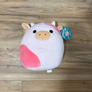Squishmallow Reshma Pink Cow Boxlunch Exclusive 2023 Plush 8” NWT